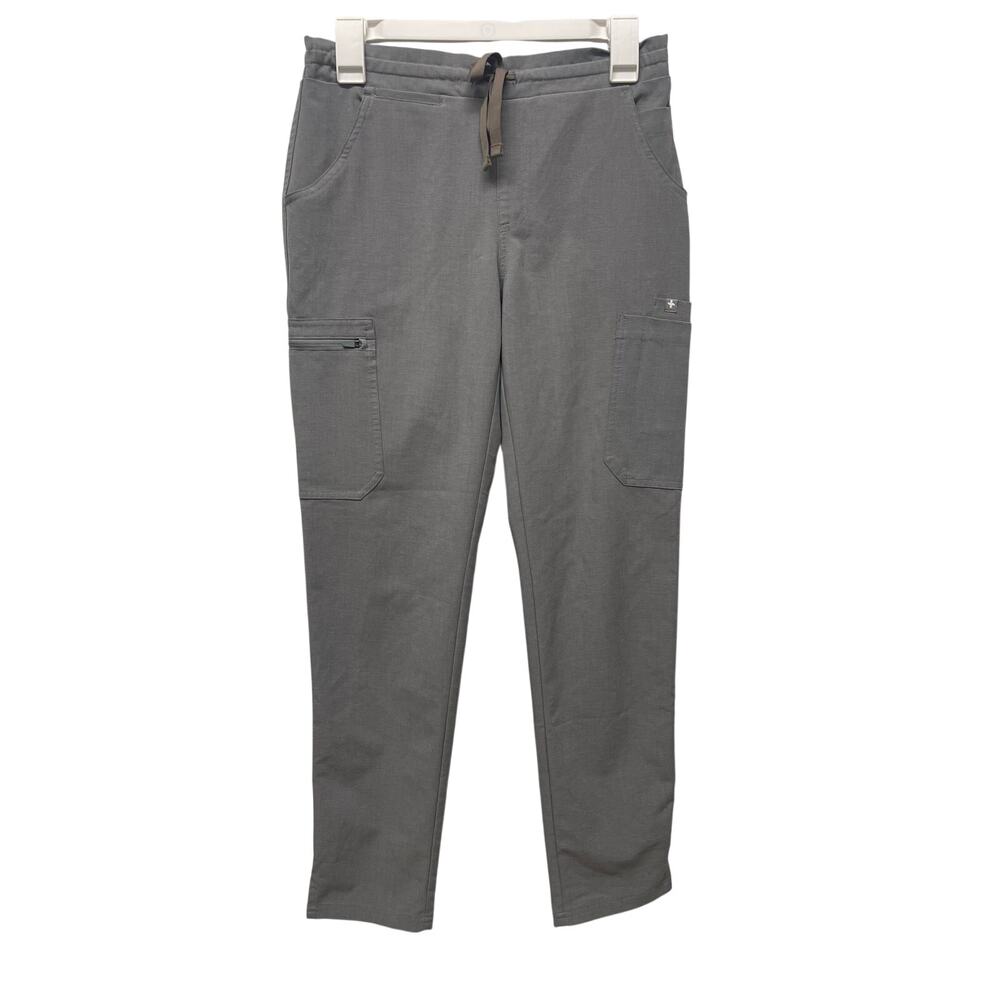 Figs Technical Collection Women's Yola Skinny Scrub Pants grey size XS